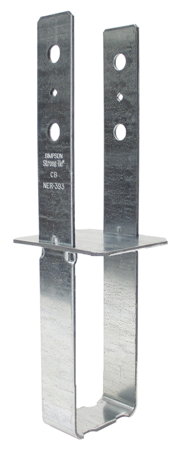 Simpson CB46 CB Galvanized Column Base for 4x6