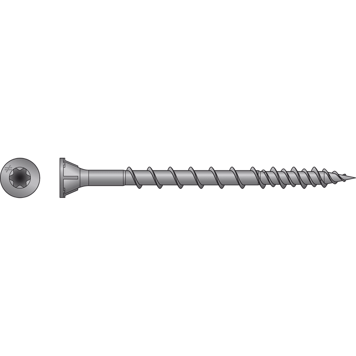 Simpson WSVF212S Strong-Drive WSVF SUBFLOOR Screw Collated — #9 x 2-1/2 in. T25, Gray 1500-Qty