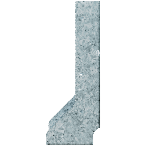 Simpson HUCQ610Z-SDSG HUCQ ZMAX Galvanized Heavy Face-Mount Concealed-Flange Joist Hanger for 6x10 w/ Screws