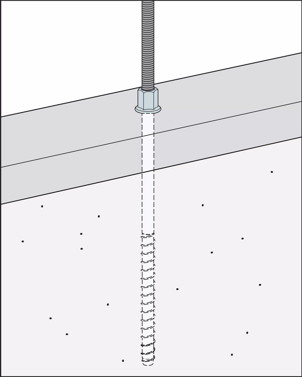 Simpson THD50934RC Titen HD 1/2 in. x 9-3/4 in. Rod Coupler 20-Qty