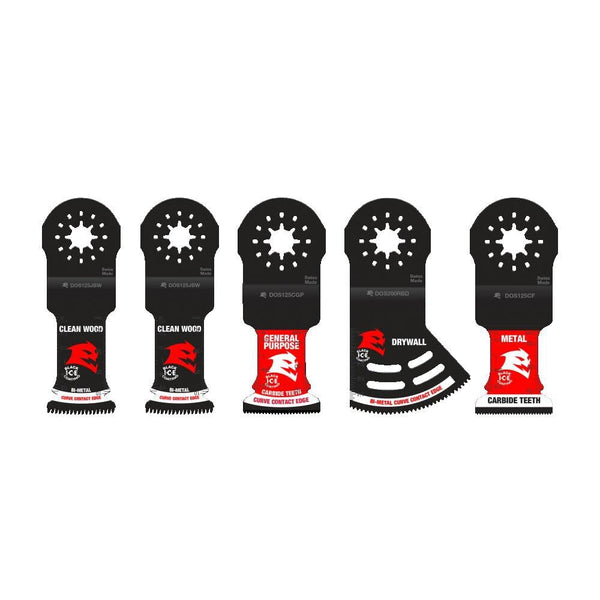 Diablo DOS5S Starlock General Purpose Oscillating Blade Set (5-pc)