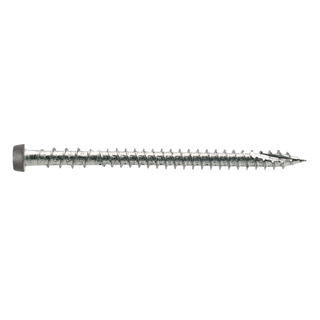 Simpson DCU234P316GR04 Deck-Drive DCU COMPOSITE Screw — #10 x 2-3/4 in. T20, Type 316, Gray 04 350-Qty