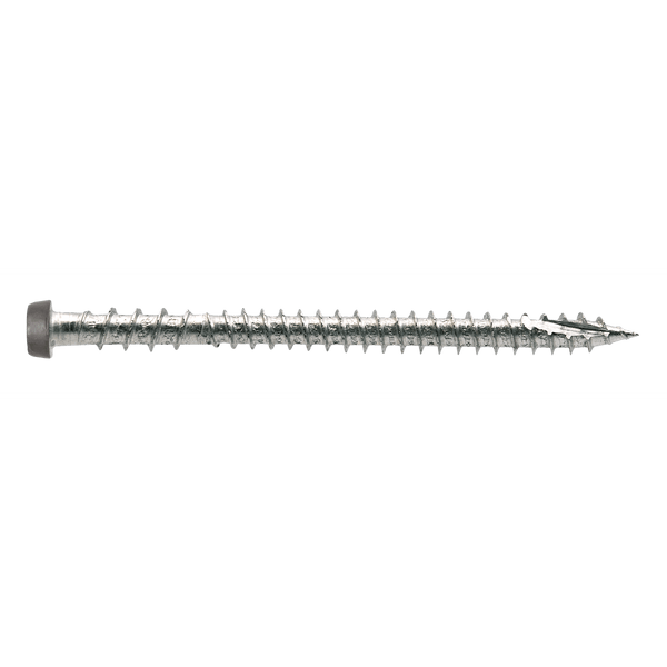 Simpson DCU234P316GR04 Deck-Drive DCU COMPOSITE Screw — #10 x 2-3/4 in. T20, Type 316, Gray 04 350-Qty