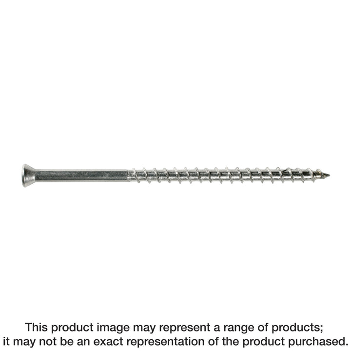 Simpson T08250FT1 Trim-Head Screw, 6-Lobe Drive — #8 x 2-1/2 in. T-15 Type 316 1 lb.