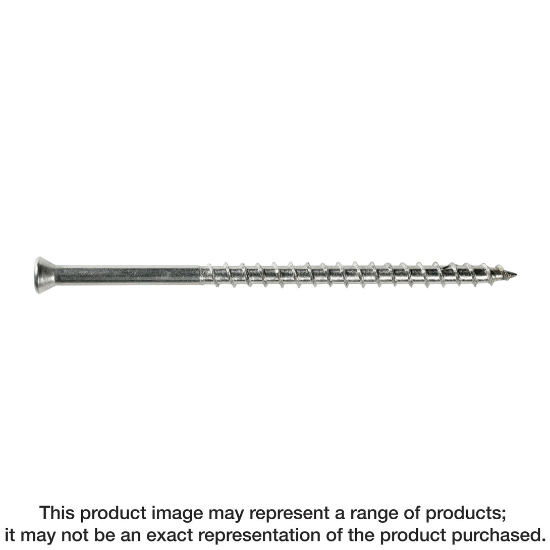 Simpson T07225FTBTN Trim-Head Screw, 6-Lobe Drive — #7 x 2-1/4 in. T15 Type 316, Tan 1750-Qty