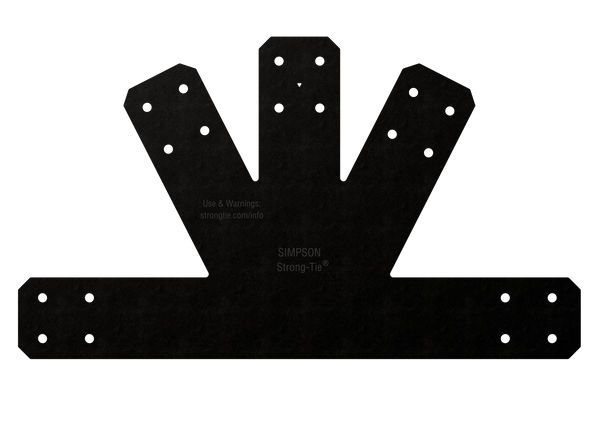 Simpson Strong-Tie APVGP612 AVANT ARCH GABLE PLATE 6:12