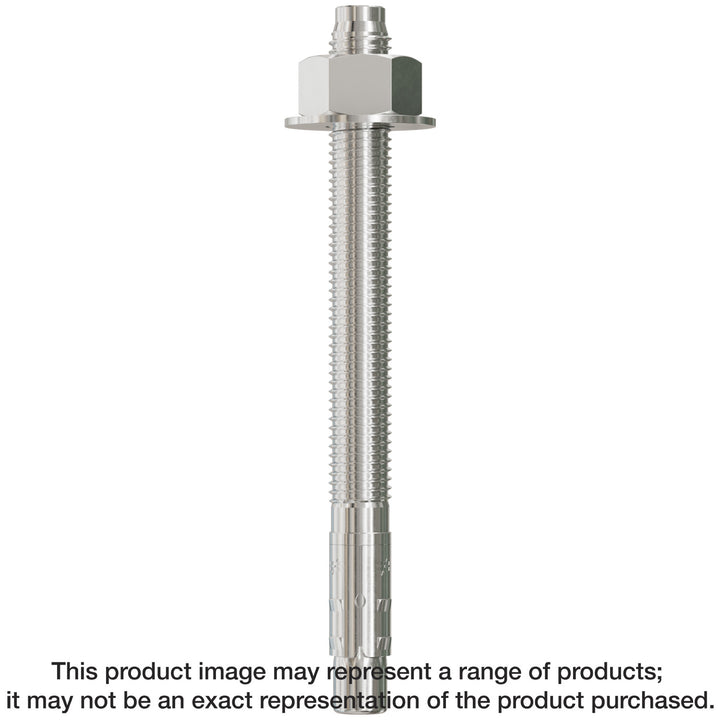 Simpson STB2-372346SS Strong-Bolt 2 — 3/8 in. x 2-3/4 in. Type 316 Stainless-Steel Wedge Anchor 50-Qty