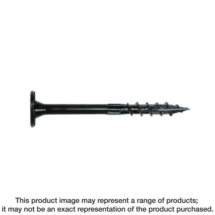 Simpson SDW22500 Strong-Drive SDW EWP-PLY Screw — .220 in. x 5 in. T40 6-Lobe, E-coat 600-Qty