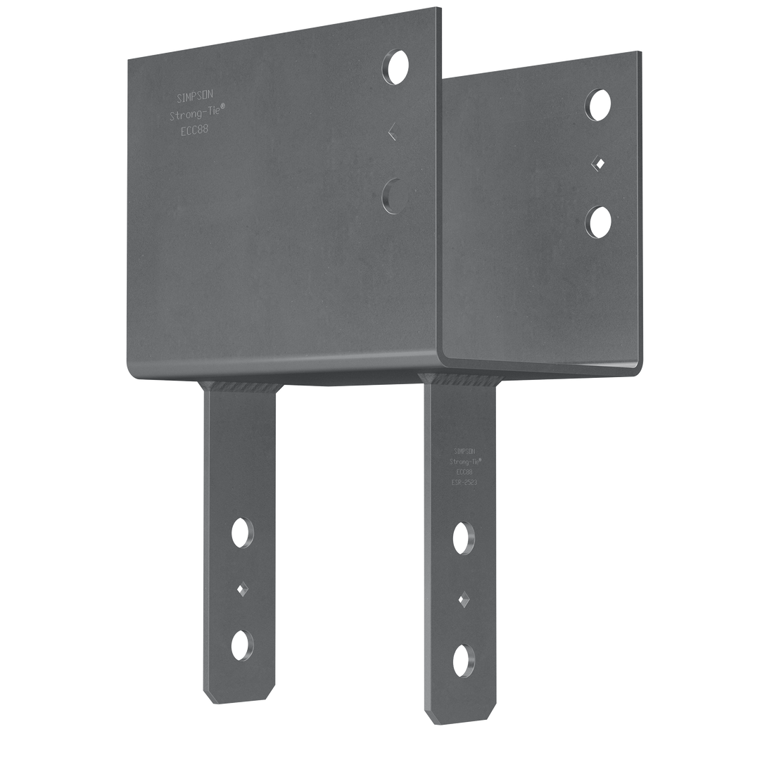 Simpson Strong-Tie ECC44PC 4X BEAM, 4X POST BLACK ECC – USA Tool Depot