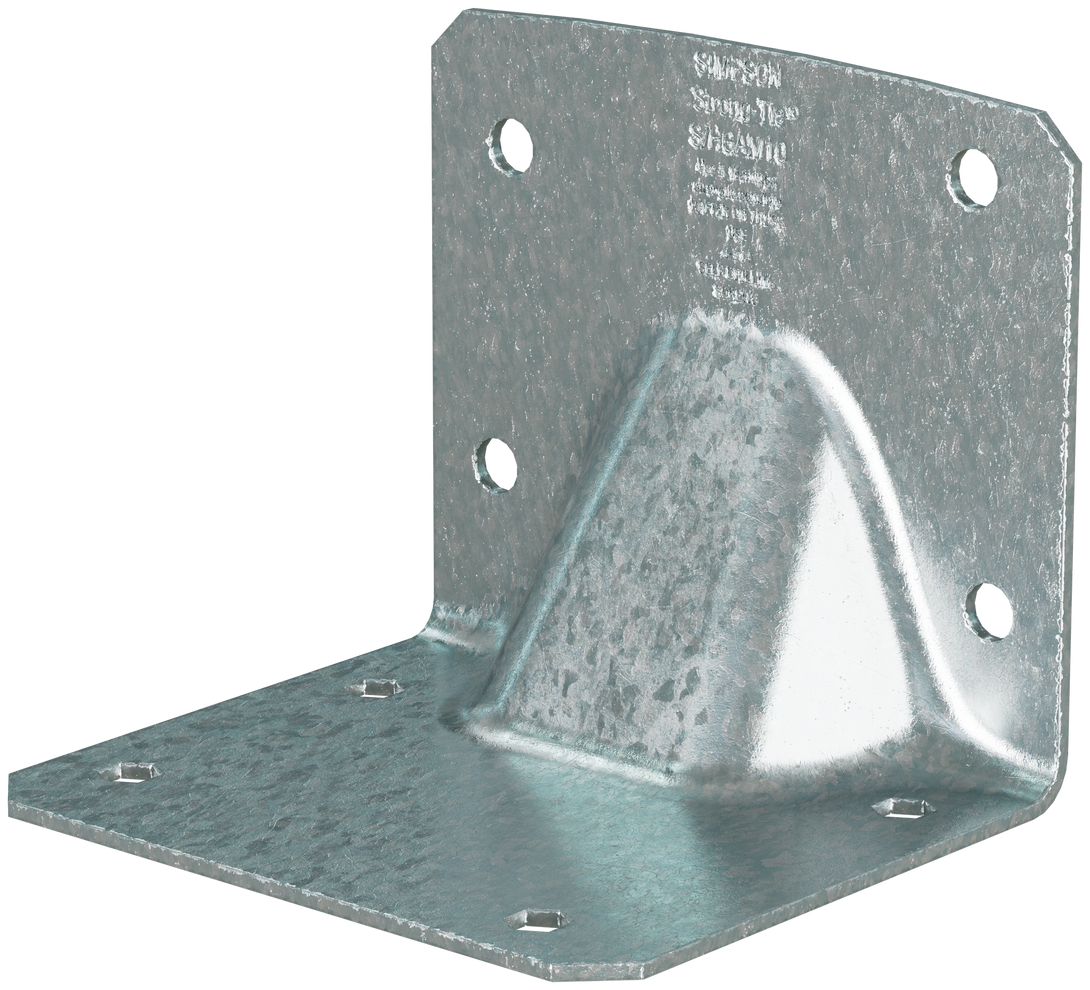 Simpson S/HGAM10KT S/HGAM Hurricane Gusset Angle for Masonry with Screws 10-Qty