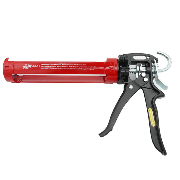 Malco 1/10 Gallon High Thrust Caulking Gun  26:1 Ratio Drive CGC1 - High Viscosity Caulk Gun - Cold Weather Caulk Gun