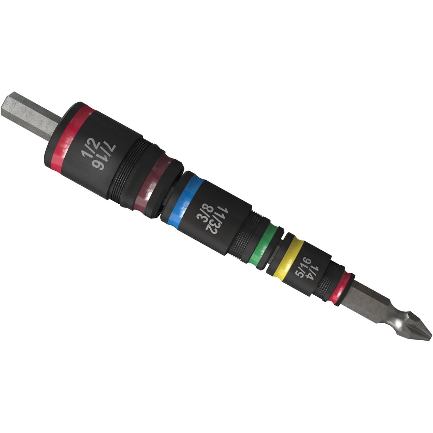 Mts 2 Socket Malco MTS2 7-in-1 #2 Robertson 5 C-RHEX Flip Bit Socket Set; Impact Ra ...