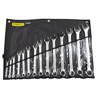 Stanley 85990 14 PC COMBO WRENCH SAE SET