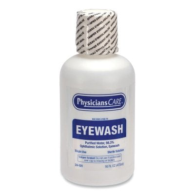 First Aid Only 24101 16-OZ. EYE & SKIN FLUSHREPLACEMENT