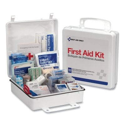 First Aid Only 6088 NO. 50 CONTRACTORS KITWEATHERPROOF PLASTIC