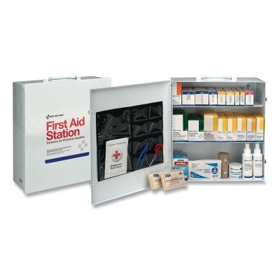 First Aid Only 6155 STANDARD INDUSTRIAL 3 SHELF FIRST AID STATION