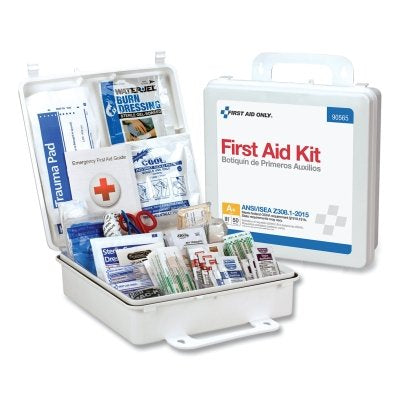 First Aid Only 90565 50 PERSON FIRST AID KIT ANSI A+  PLASTIC CASE