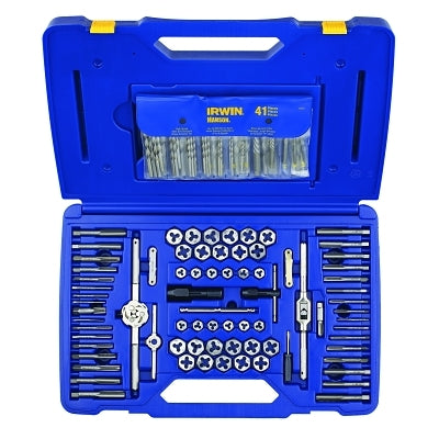 Irwin 26377 117 PC T&D SET MATCHINGDRILLS & #1-5 EXTR