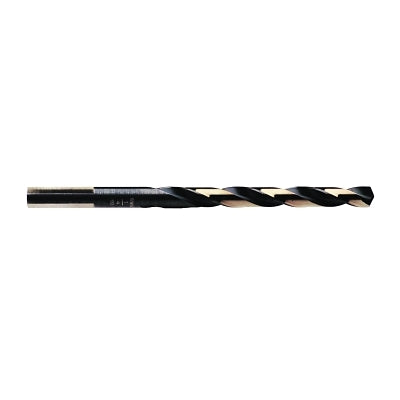 Irwin 3019005B Black and Gold HSS Fractional Drill Bit  5/64 in  Split Point