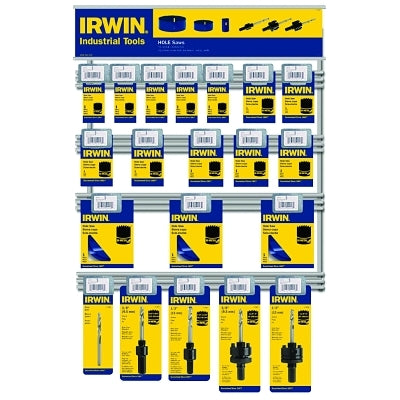 Irwin 373005M 40-Piece Hole Saw & Mandrel Merchandiser Set
