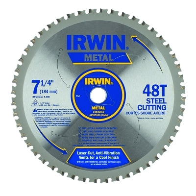 Irwin 4935555 Metal Cutting Blades, 7-1/4 in, 48 Teeth