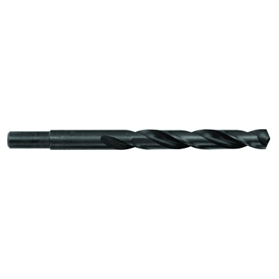 Irwin 67830 Heavy-Duty Steel Fractnl 3/8" Reduced Shank Jobber Length Drill Bit, 15/32",Card