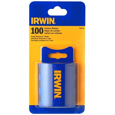 Irwin 2083200 UTILITY KNIFE CARBON BLADE (100/PKG)