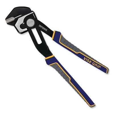 Irwin IRHT82635 VISE-GRIP Pliers Wrench, 8 in, Flat/Smooth Jaw, 12 Adjustments, Comfort Grip