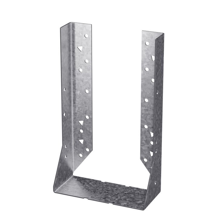 Simpson HUC612 HUC Galvanized Face-Mount Concealed-Flange Joist Hanger for 6x12