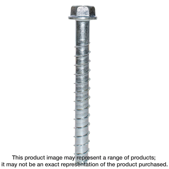 Simpson THD37212H Titen HD 3/8 in. x 2-1/2 in. Heavy-Duty Screw Anchor 50-Qty