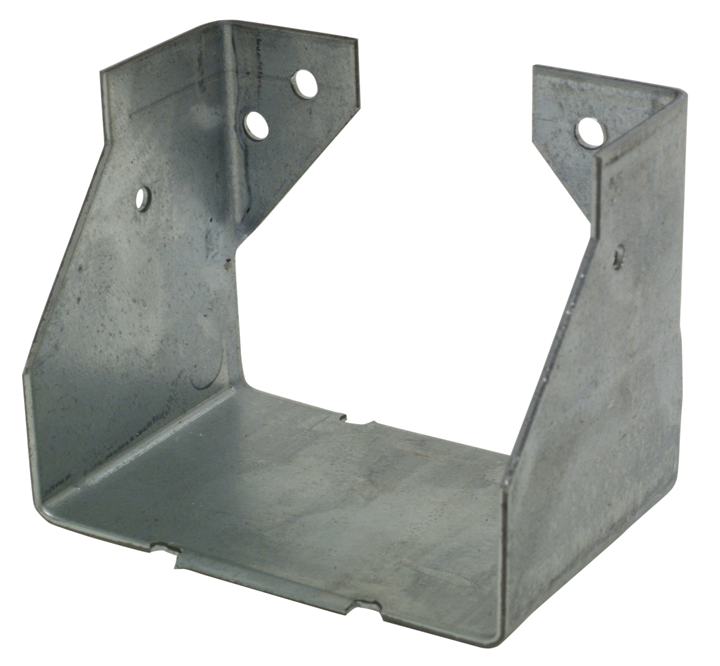 Simpson HUC44 HUC Galvanized Face-Mount Concealed-Flange Joist Hanger for 4x4