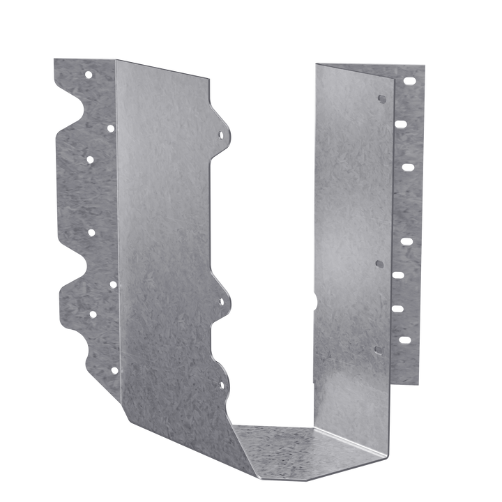 Simpson SUR210-2Z SUR ZMAX Galvanized Joist Hanger for Double 2x10, Skewed Right