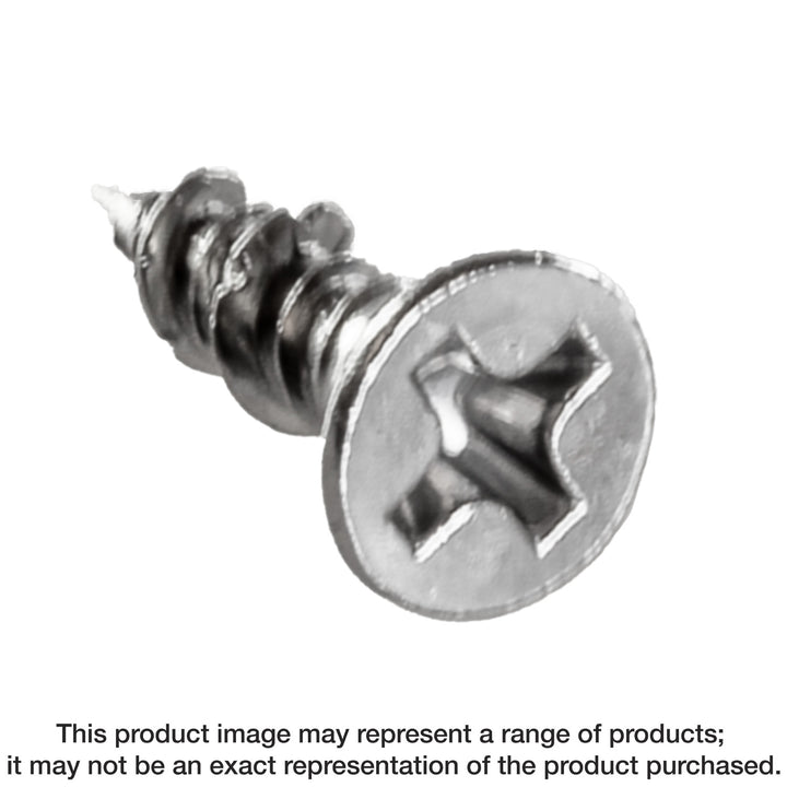 Simpson T06J050FXC Marine Screw, Flat Head — #6 x 1/2 in. #2 Phillips Drive, Type 316 100-Qty