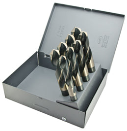 ALFA Tools SD50448R 5PC HSS SILVER & DEMING DRILL SET IN ROLL 1/pack