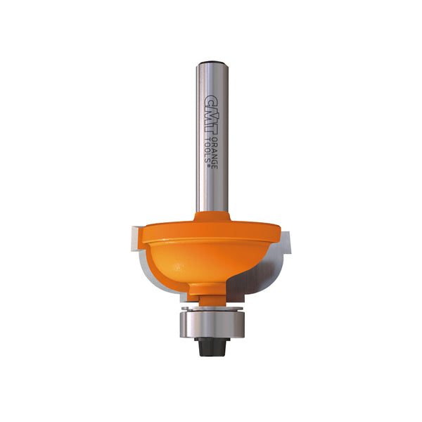 CMT Orange Tools 863.080.11 CAVETTO EDGE MOULD BIT  D=1-1/4”x9/16”  R=5/16”  S=1/4”