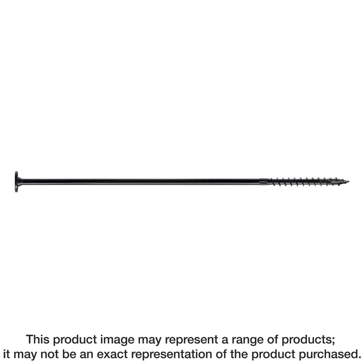 Simpson SDWS221100 Strong-Drive SDWS TIMBER Screw Interior — 0.220 in. x 11 in. E-coat 250-Qty