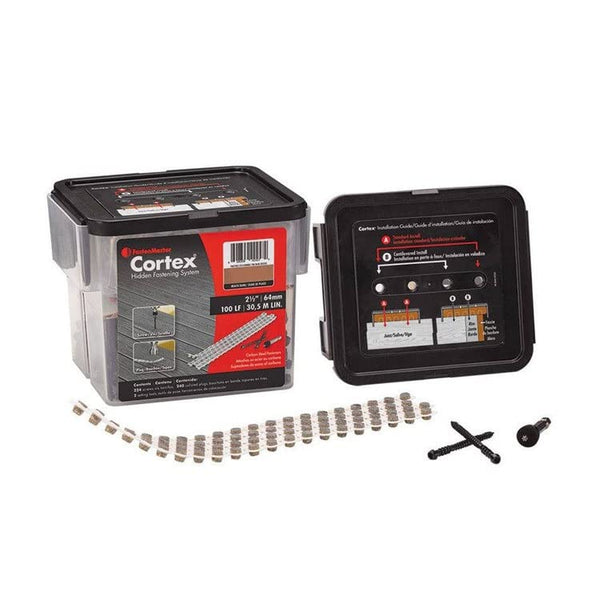 FastenMaster FMCTXCL-TX1LFENFW 100 LF Collated Cortex for Foggy Wharf