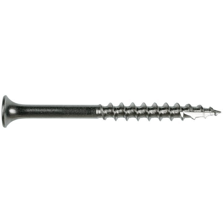 Simpson T10250DT5 Bugle-Head Wood Screw, 6-Lobe Drive — #10 x 2-1/2 in. T-25, Type 316 5 lb.