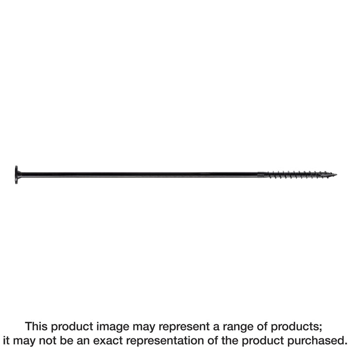 Simpson SDWS221200 Strong-Drive SDWS TIMBER Screw Interior — 0.220 in. x 12 in. E-coat 250-Qty