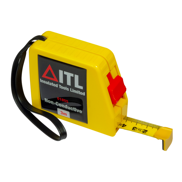 ITL 01855 1,000v 3 Metre/10ft Non Conductive Tape Measure