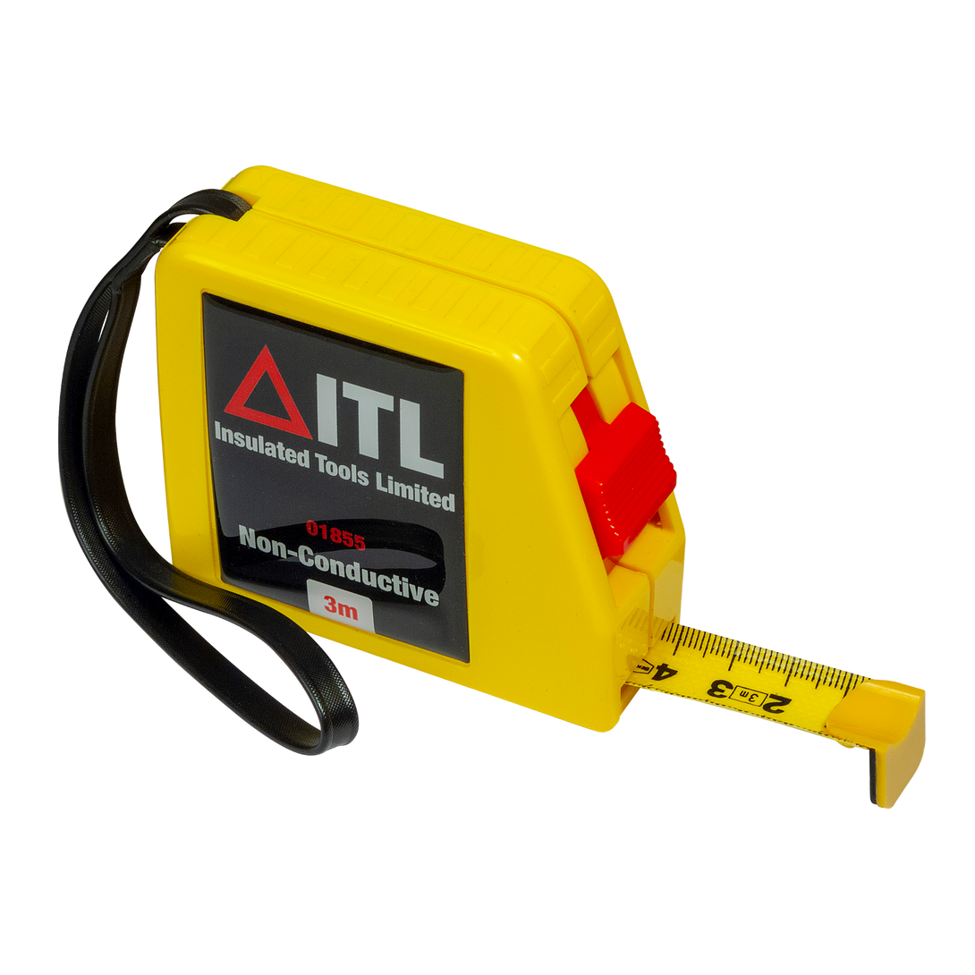 ITL 01855 1,000v 3 Metre/10ft Non Conductive Tape Measure