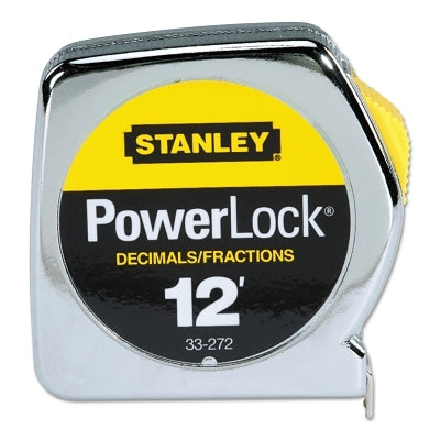 Stanley 33272 DECIMAL TAPE RULE 1/2" X12'