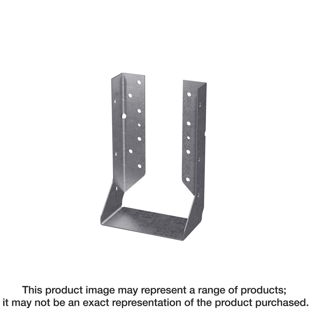 Simpson HUCQ610Z-SDSG HUCQ ZMAX Galvanized Heavy Face-Mount Concealed-Flange Joist Hanger for 6x10 w/ Screws