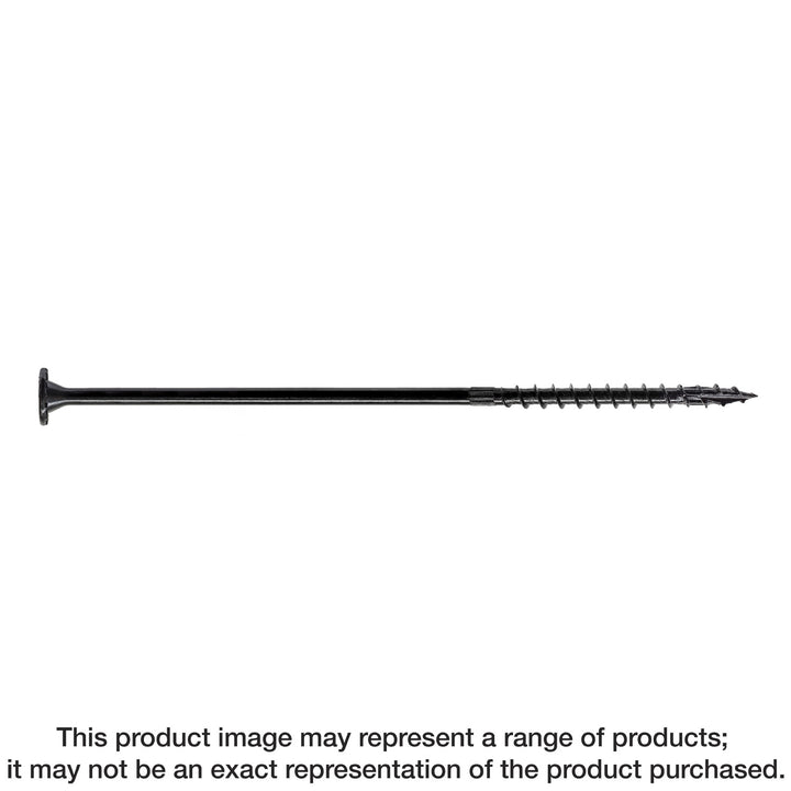 Simpson SDWS19712 Strong-Drive SDWS TIMBER Screw Interior — 0.195 in. x 7-1/2 in. E-coat 250-Qty