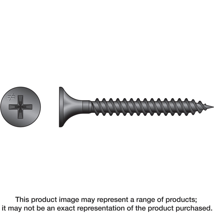 Simpson DWF114PS DWF Drywall-to-CFS Screw Collated — #6 x 1-1/4 in. #2 Phillips Bugle Head 2500-Qty