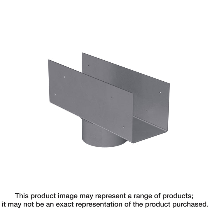 Simpson LCC3.5-4 LCC 3-5/8 in. Column Cap for 4 in. Outside Diameter Lally Column