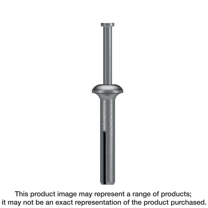 Simpson ZN25112 Zinc Nailon 1/4 in. x 1-1/2 in. Pin-Drive Anchor 100-Qty