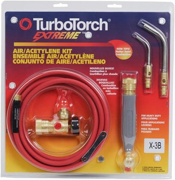 TurboTorch 0386-0335 X-3B Air Acetylene Torch Outfit