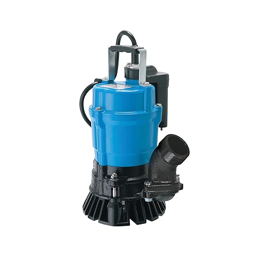 Tsurumi Pump HSE2.4S 2" 1/2HP Submersible Trash Pump with Automatic Relay Switch