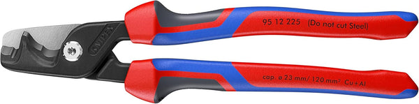 Knipex 95 12 225 9" StepCut® XL Cable Shears